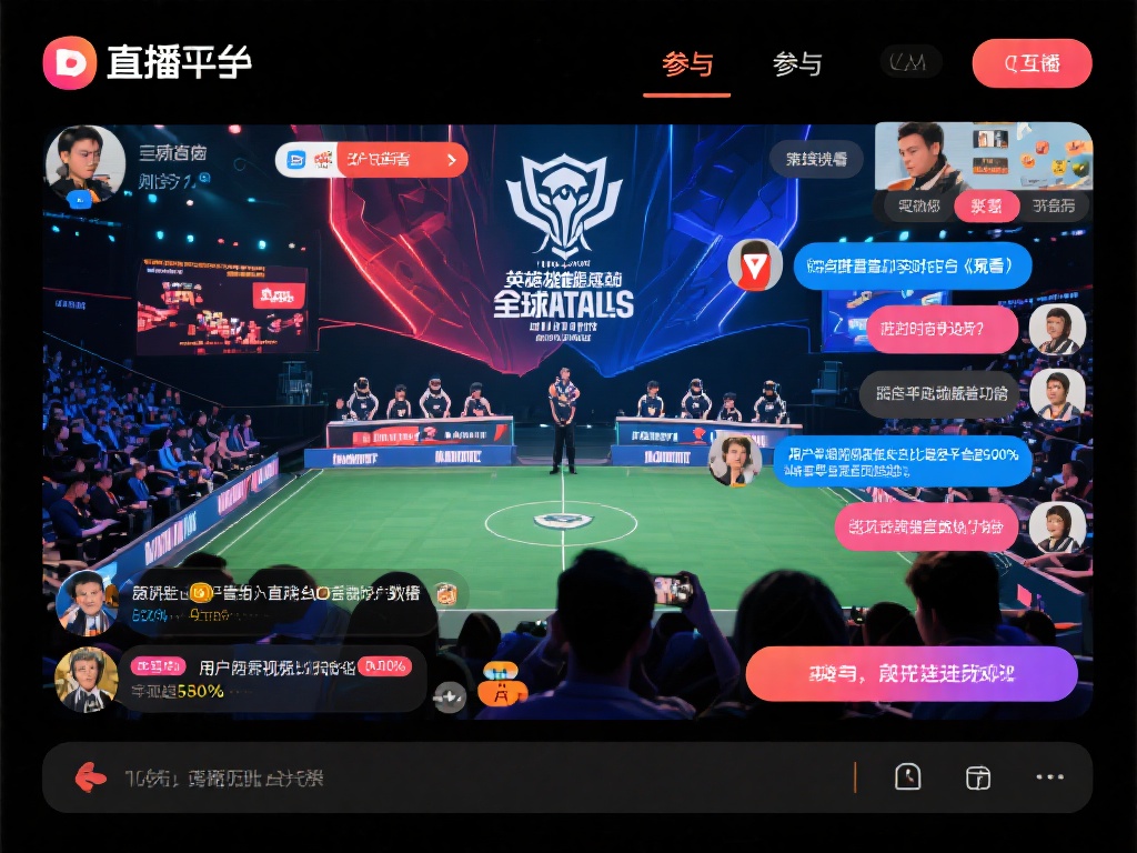 英雄联盟全球总决赛直播平台互动功能体验深度解析与优化建议