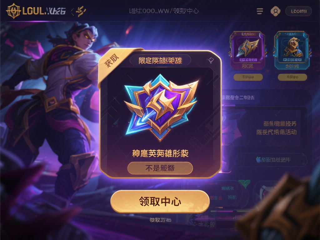 探秘LOL官网领取中心，轻松领取限定英雄皮肤